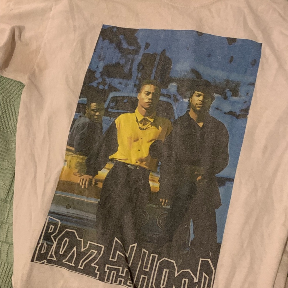 Oversized Boyz n the Hood graphic tee